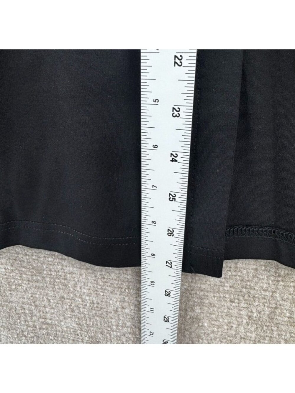 Betabrand Sassiest Pants Wrap Skirt M Black Ponte Knit Minimalist Corp Chic - Picture 14 of 15